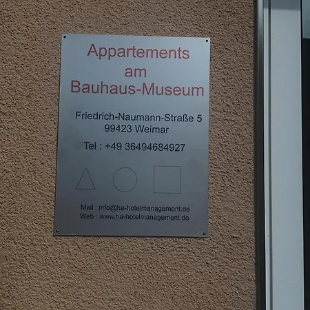 Cityappartement Am Bauhaus-Museum Weimar  Exterior photo